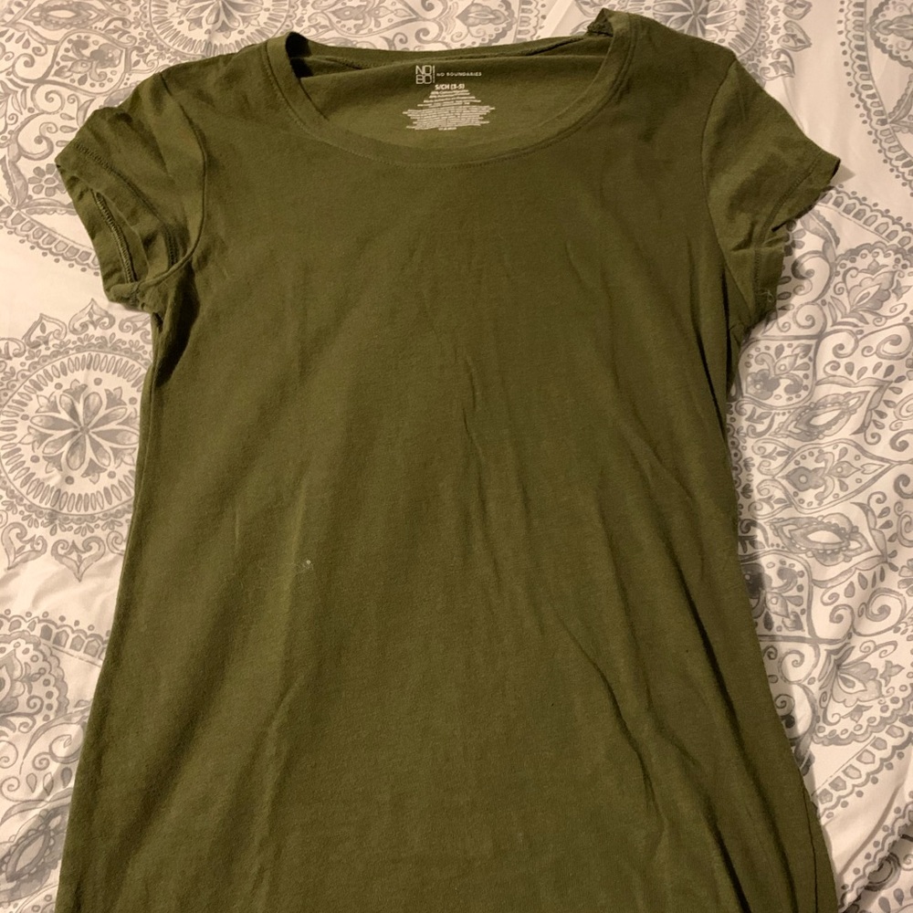 Green t-shirt